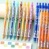 Blauw en Wit Porselein Kleurige Hitte-Uitwisbare Neutrale Pen - Student Kantoorbenodigdheden