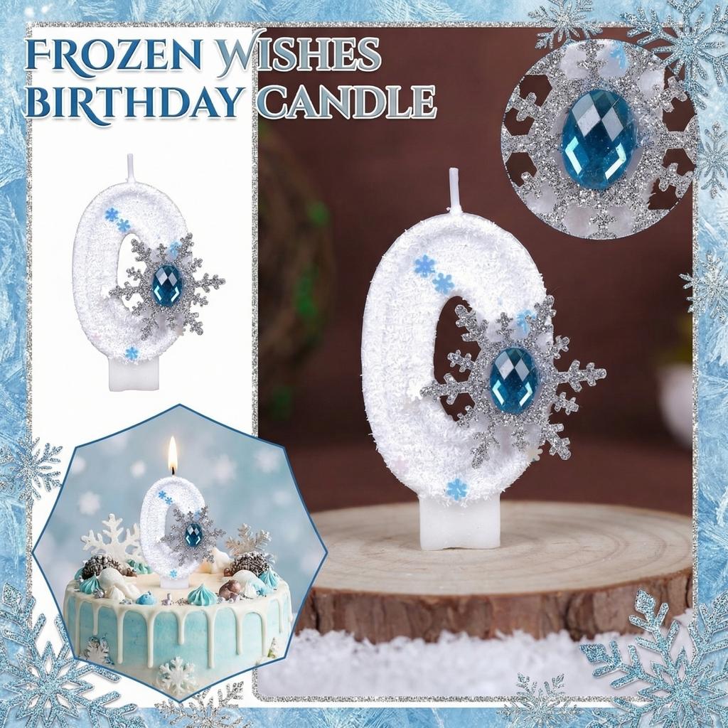 Fashion Cartoon Creative Birthday Candles Party Digital Candles