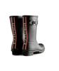 Hunter [Women] Original Hunter Color Back Print Short Rain Boots - Black