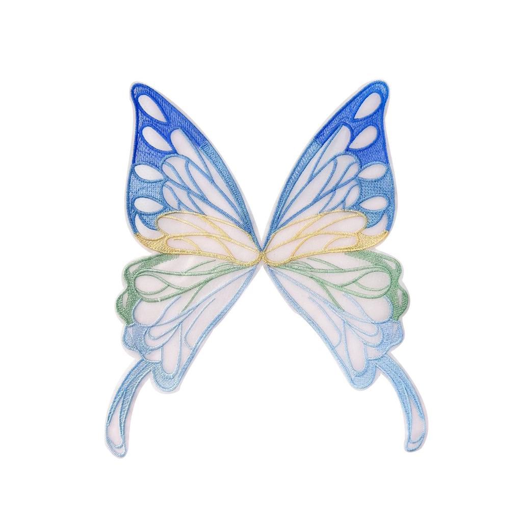Embroidery Lace Butterfly Color Diy Clothing Accessories Cloth Patch Patch Ornament