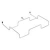 Outdoor Trash Can Bracket Dustbin Cage Garbage Plastic Bag Holder Table Rack