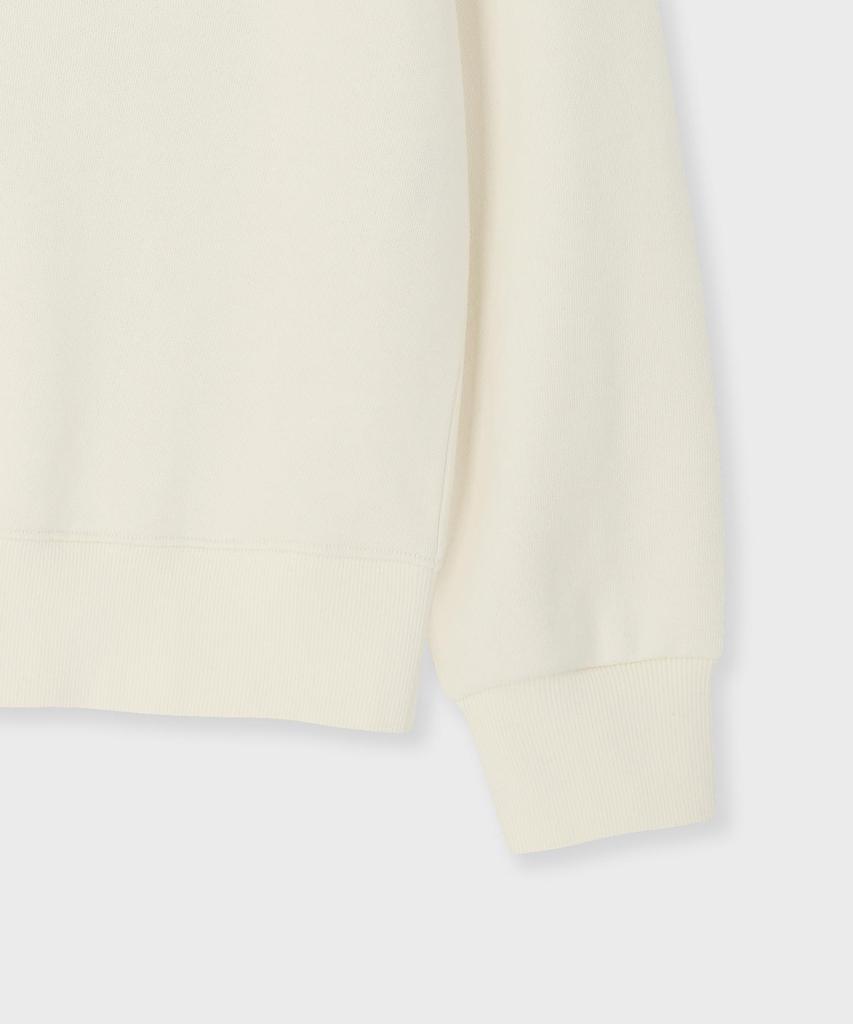 FALLETT Boucle Flower Sweatshirt Ivory