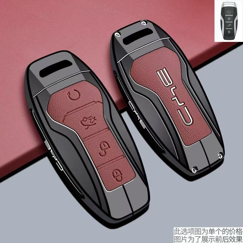 Applicable To BYD Key Set BYD Seagull E9 Dolphin Seal E7 Qin Song Yuan Tang Han L Sea Lion Car Bag Buckle Case