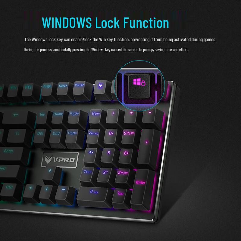 Rapoo Wired Mechanical Gaming Keyboard Series