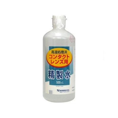 Água purificada para lentes de contato 500ml