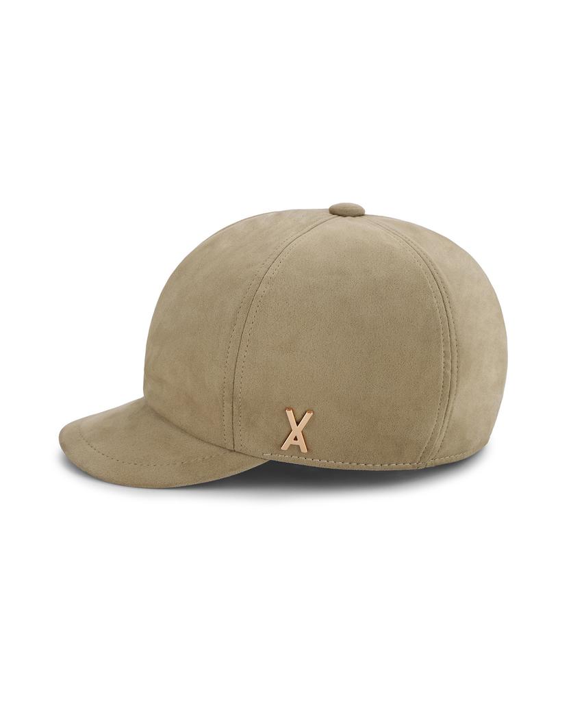 Bajal Va Studded Easy Fit Newsboy Cap Beige
