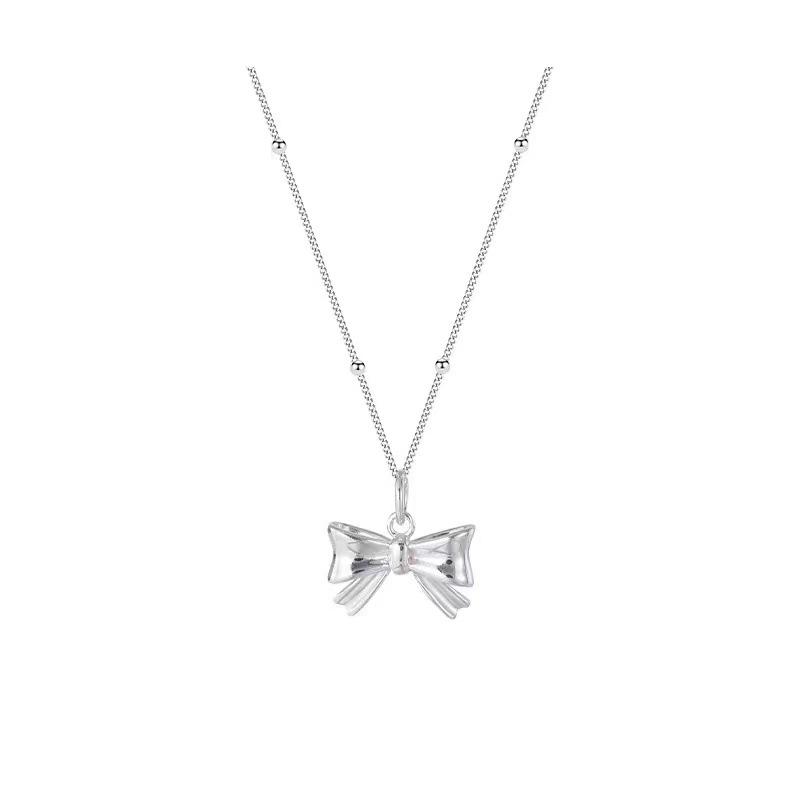 Elegant Bow Necklace for Women - 2023 Niche Design, High-End Clavicle Chain Gift