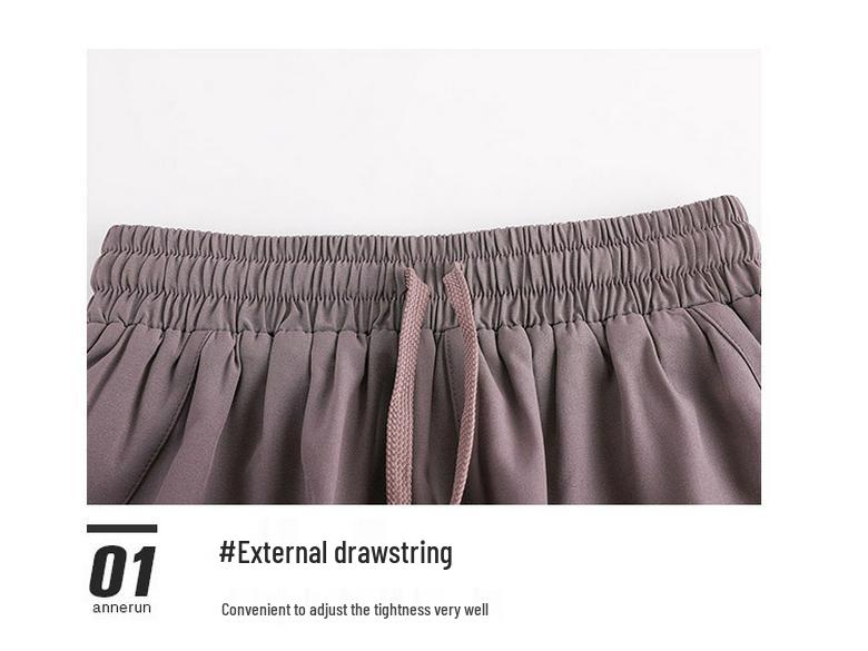 Damen Schnelltrocknende Lockere Laufshorts mit Futter - Leichtgewicht für Sommertraining