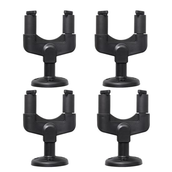1/2/3/4Pcs Guitar Wall Mount Hanger Heavy Duty Metal Guitar Holder Classical Electric Guitar Bass Ukulele Acoustic