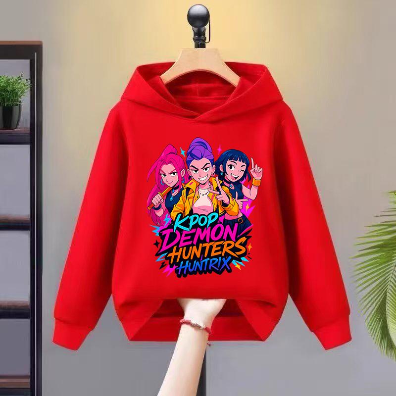Kpop Witch Hunt Children's clothing, including men's and women's spring and autumn hoodies and fashionable sweatshirts 2025yeas