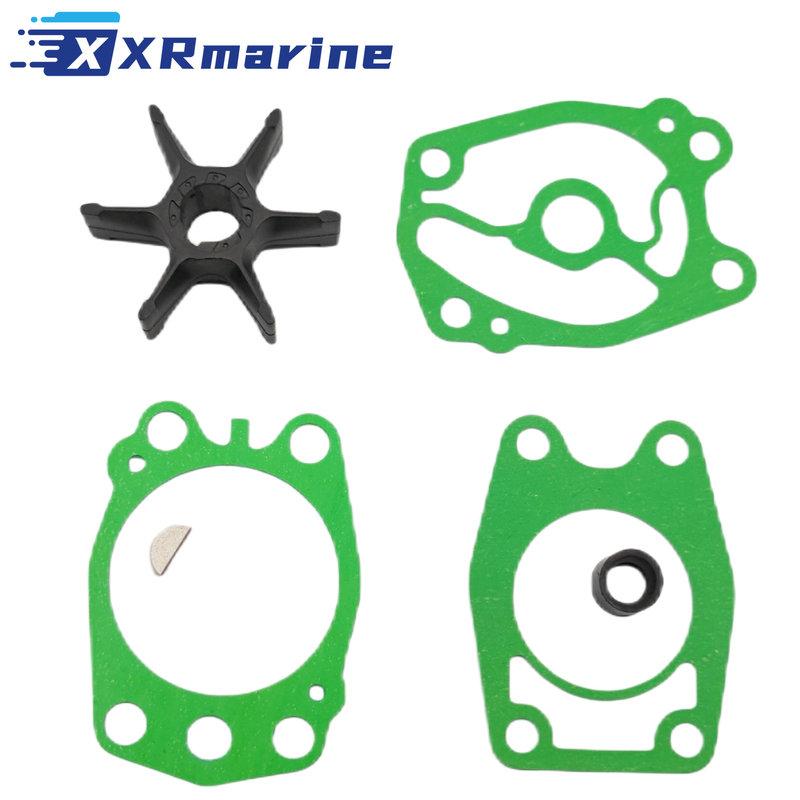 6F5-44352 679-W0078 Water Pump Impeller Kit for Yamaha 2-Stroke 40 HP C40 Outboard 679-W0078-A0 6F5-44352-A0 6F5-44352-00