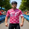 Maglia da Ciclismo EF Education Team Uomo Donna Manica Corta Abbigliamento Bici da Strada Asciugatura Rapida Prestazioni