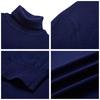 Brand Men Casual Turtleneck Pull Homme Autumn Winter Merino Wool Sweater Warm Cashmere Pullover Sweater Men