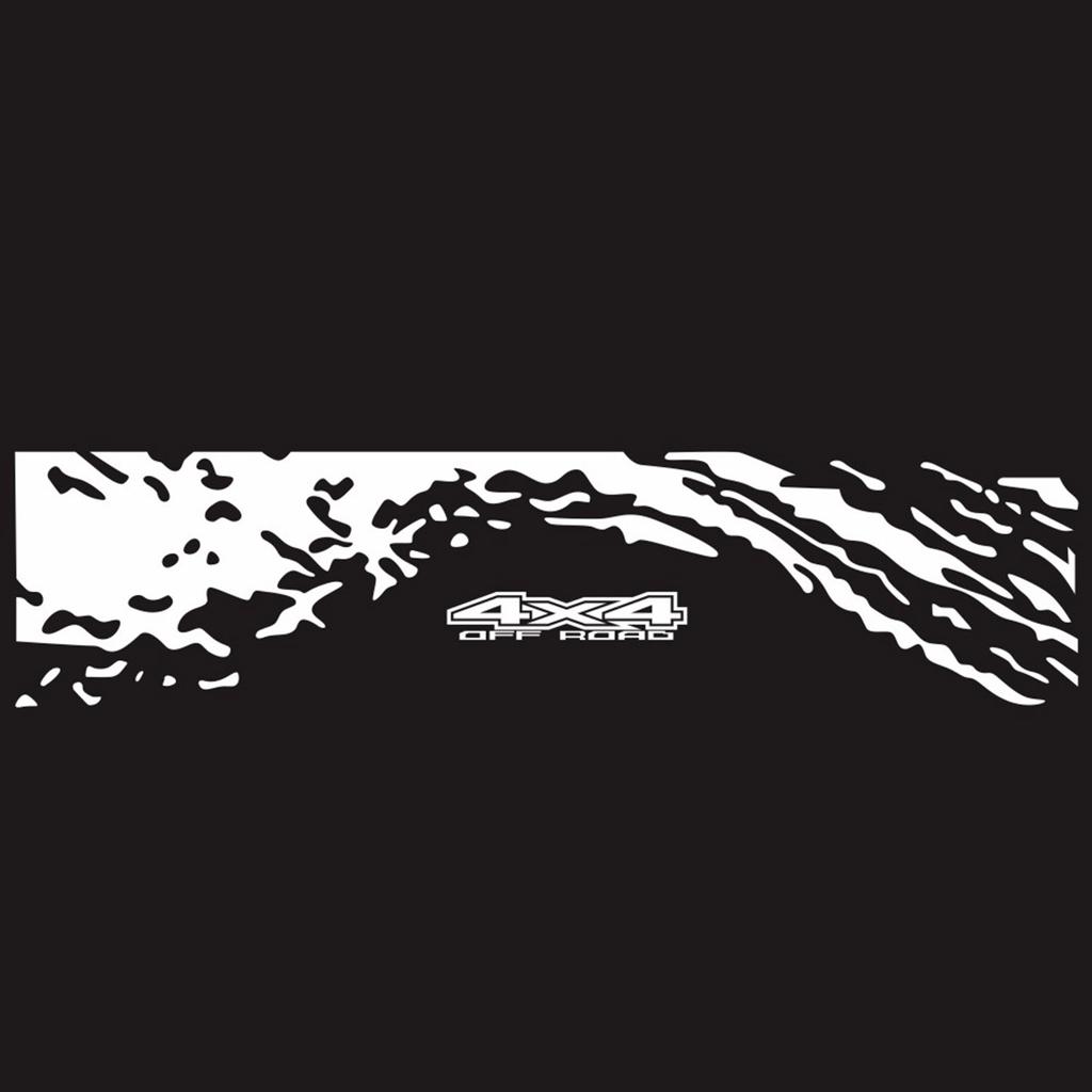 Car Auto Body Sticker Vinyl Graphics Decals, Car Stylin Decals Tail Stripes Pickup Trunk Car Rear