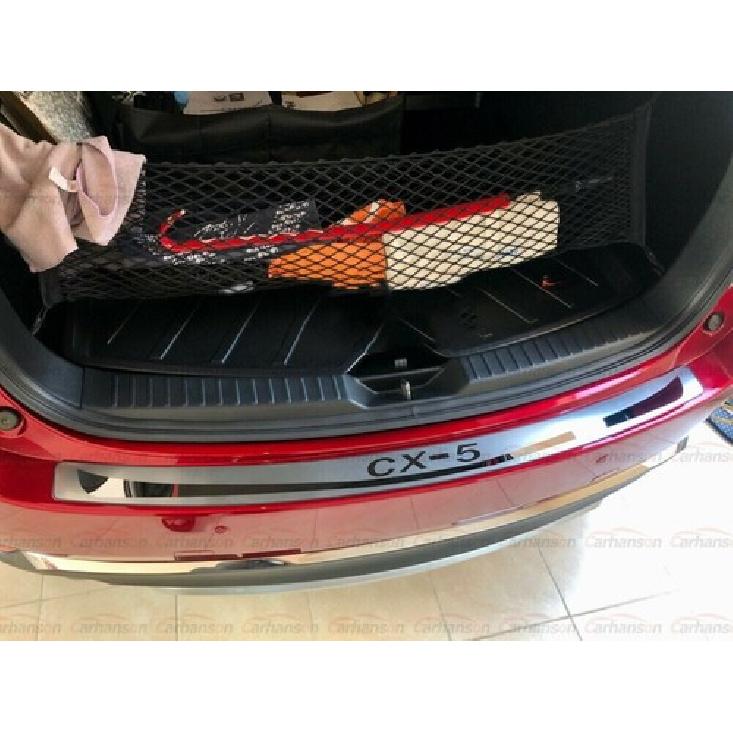 Для Mazda CX5 Аксессуары Накладка-защита заднего бампера автомобиля Декоративная накладка 2017-