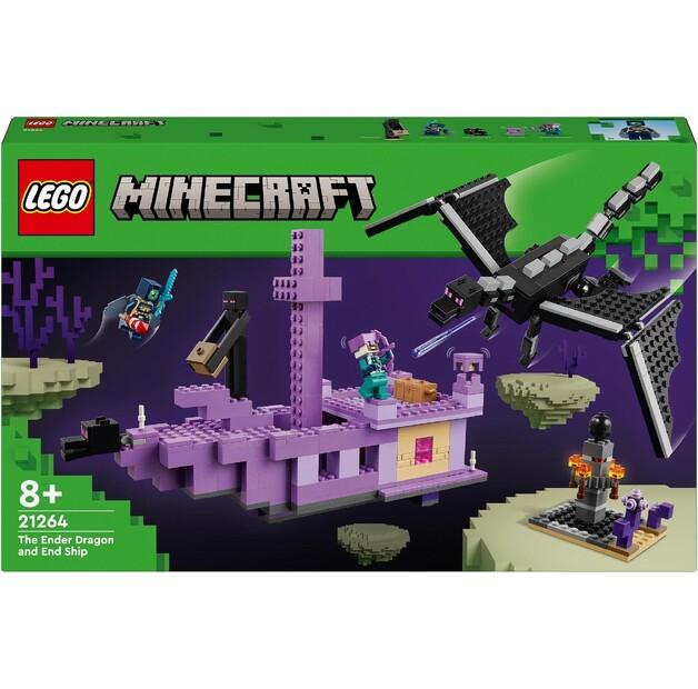 LEGO Minecraft 21264 Дракон Кресу и корабль Кресу