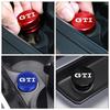 WGLRK1 12V Universal Car Cigarette Lighter Plug Cover For Volkswagen VW GTI Logo Black Red Eject Button Car Interior Accessories