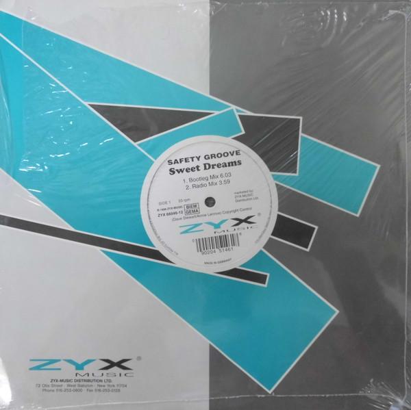 

12inch Record SAFETY GROOVE Sweet Dreams ZYX6604612 ZYX Music 1996 Germany Dance Electronica Used