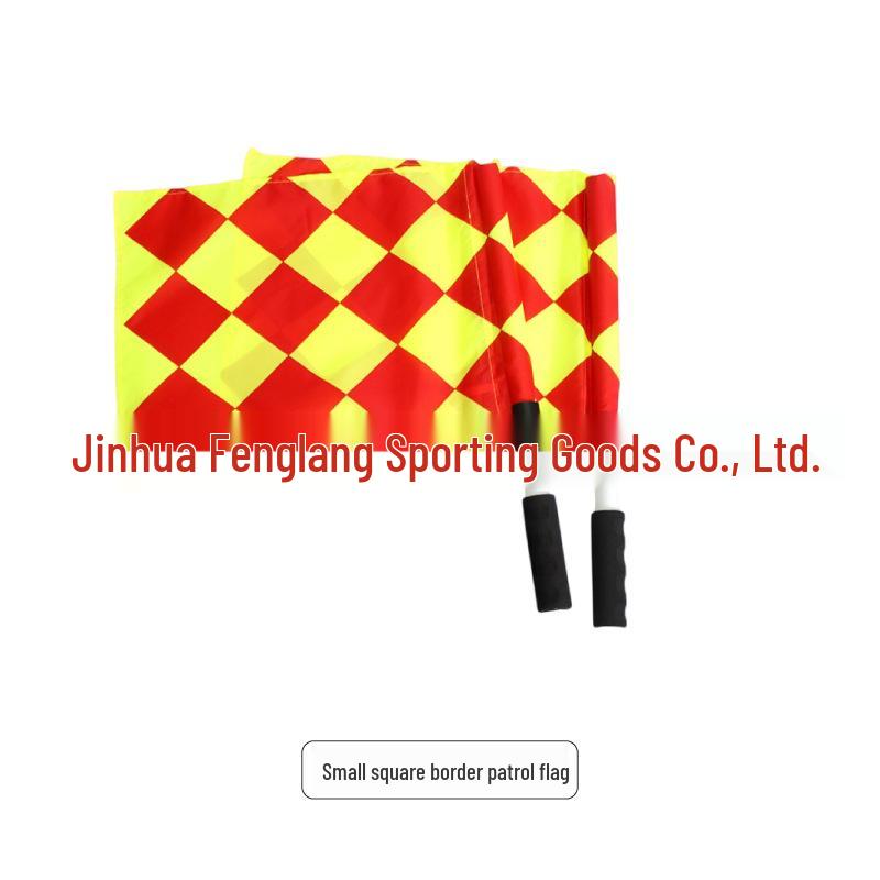 Football Corner and Hand Signal Flags for Referees and Linesmen