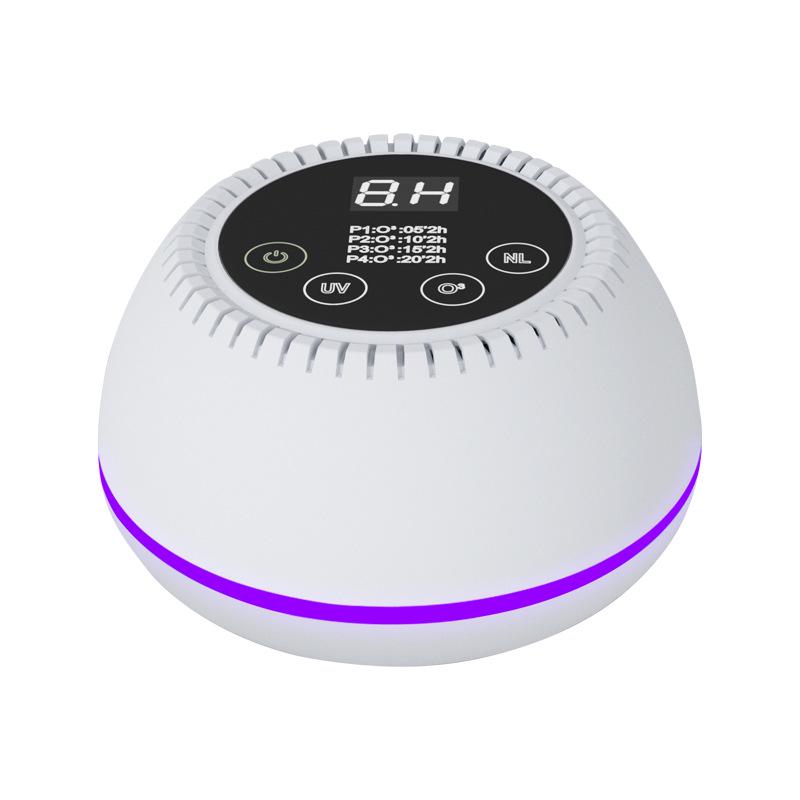 Home Pet Air Purifier & Deodorizer: Sterilizes, Removes Formaldehyde, Emits Ozone & Negative Ions for Bedrooms