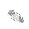 10/16/30pcs universal corner code, multifunctional corner bracket, fastener furniture repair, used for tables, chairs, cabinets