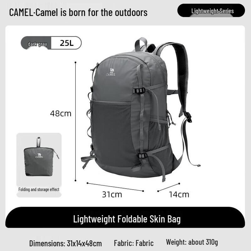 Camel A1W3B5127 Ultralight Waterproof Hiking Backpack