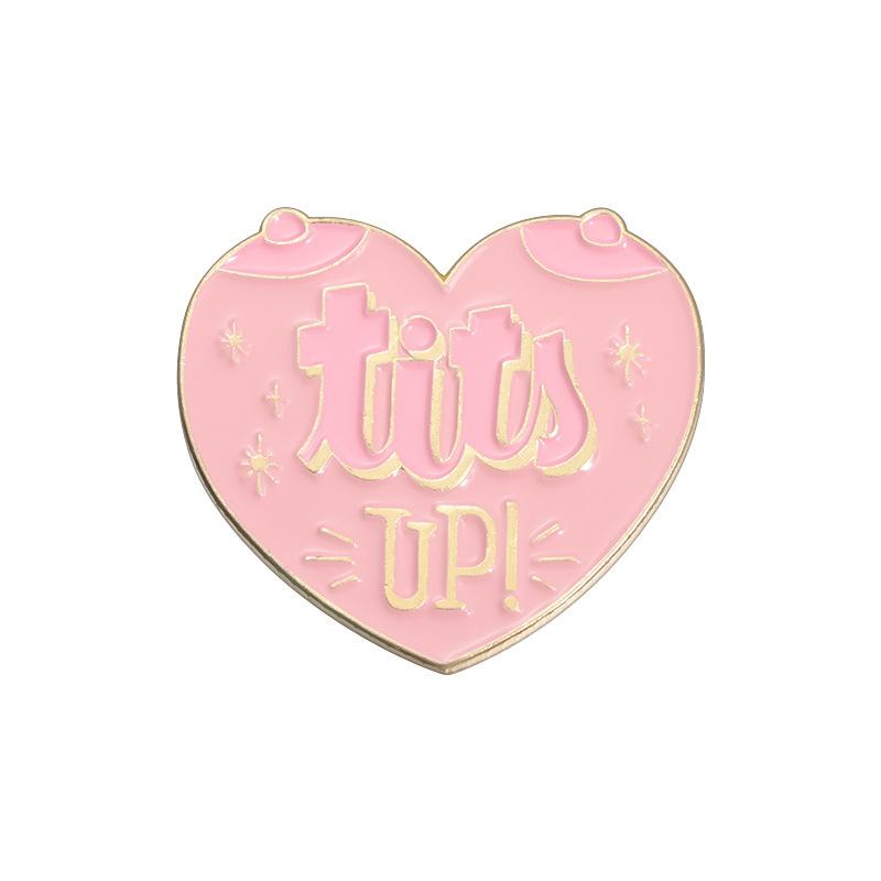 

Geometric Trendy Black Letter Brooch Set With Fun Cartoon Elements For Versatile Fashion QHXZ1877