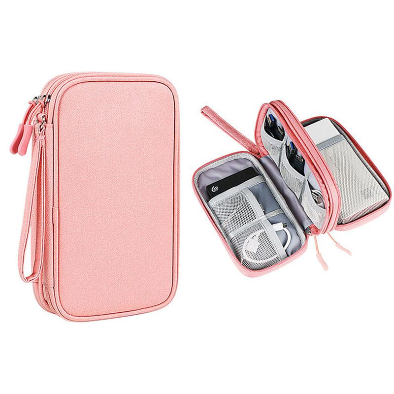 Travel Cable Organizer Bag Pouch Electronic Carry Case Waterproof  Storage Bag