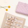 Waterproof Jewelry Storage Book Portable Partition Jewelry Packaging Brochure Detachable Loose Leaf Necklace Binder Display Box
