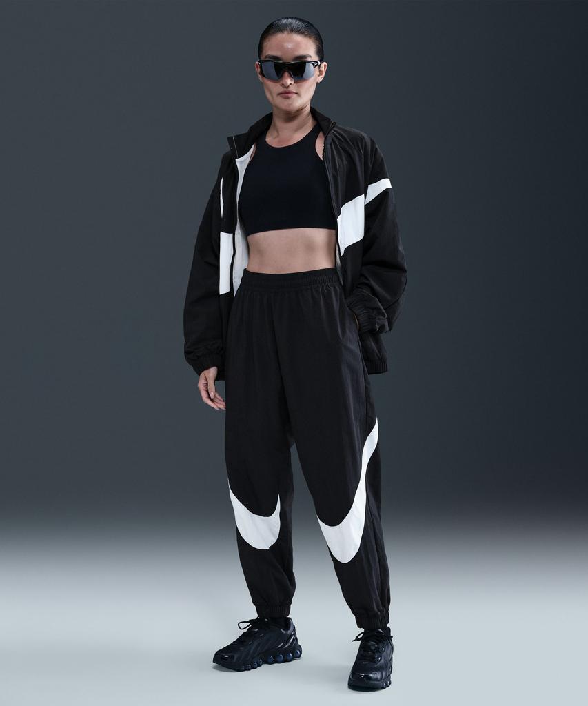 NIKE Sportswear Women'S Mid-Rise Joggers - Black:White / Hv2358-010