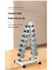 Commercial Grade A-Frame Dumbbell Rack: Thick Steel, Stable, Durable Multi-Layer Storage