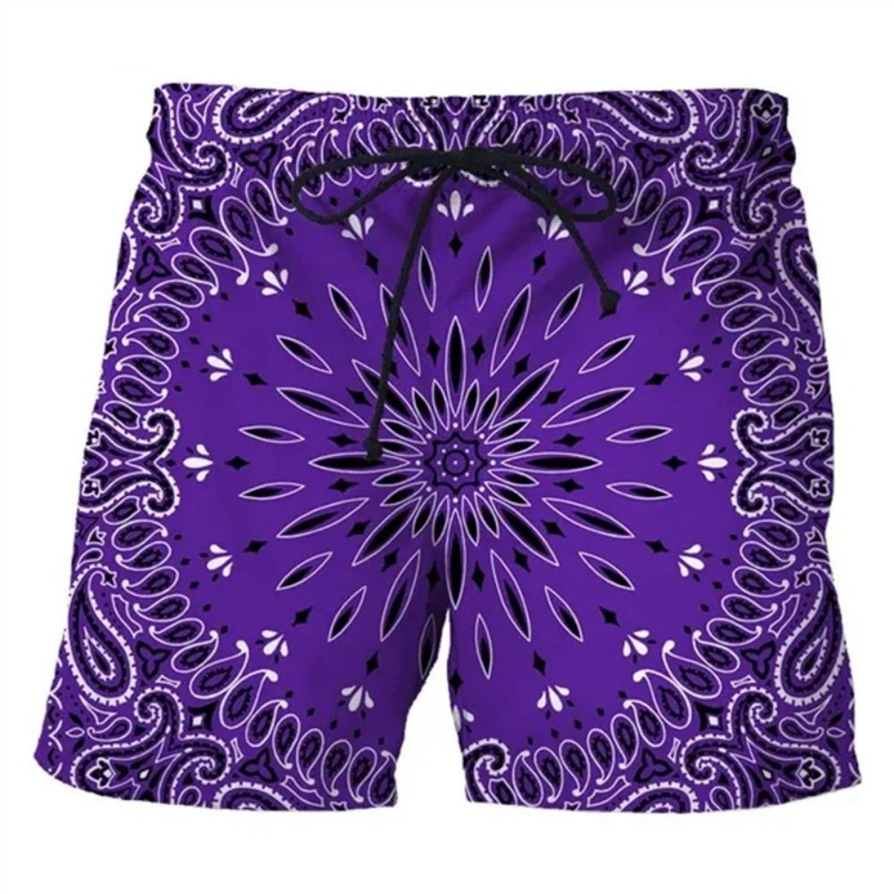 Europe and America Style Graphic Printed Men's Beach Shorts 3D Printing For Men's Outdoor Casual Shorts Men's and Women's Shorts