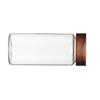 ZISIZ High Borosilicate Glass Storage Jar with Lid