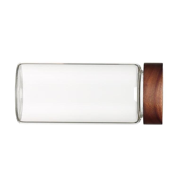 ZISIZ High Borosilicate Glass Storage Jar with Lid