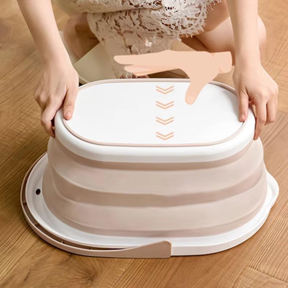 Multifunctional Folding Water Bucket Portable Mop Bucket Bathroom Tool Washbasin  Foot Spa