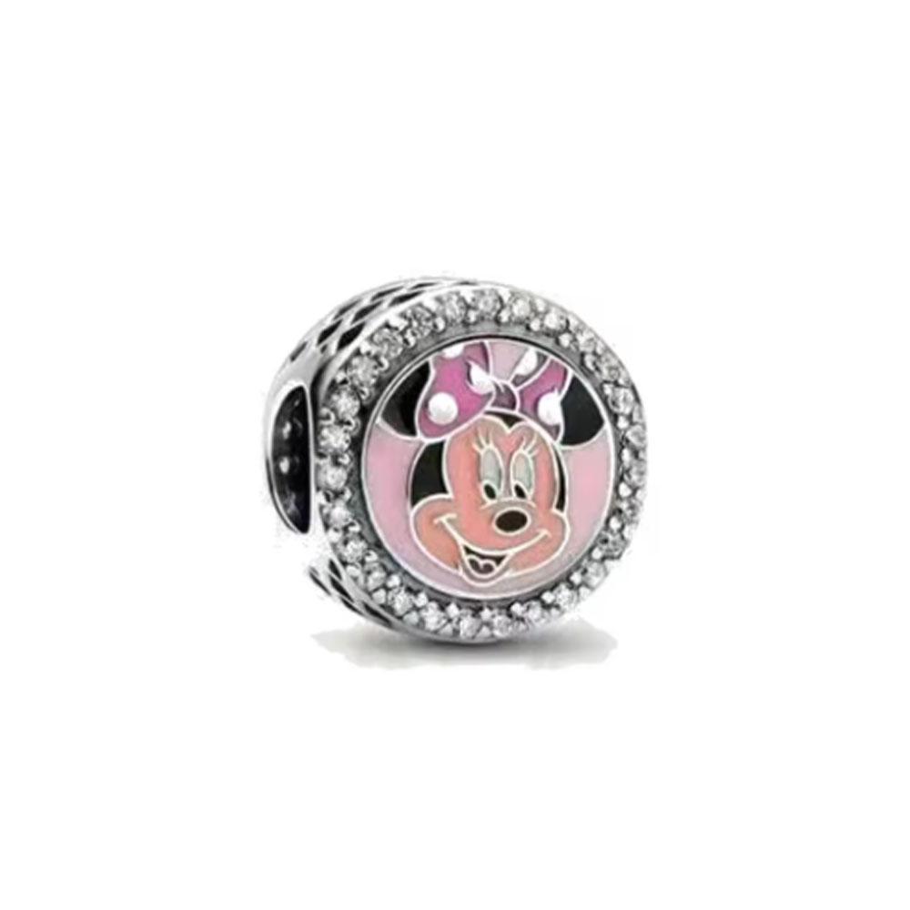 Copper Cartoon Animal Elephant Mouse Bead Pendant Suitable For European Original Bracelet Diy Exquisite Jewelry