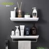 Bathroom Storage Rack Toilet Washroom Sink Wall Shelf Organizer Hanging Rack Bathroom Wall-Mounted No Drilling