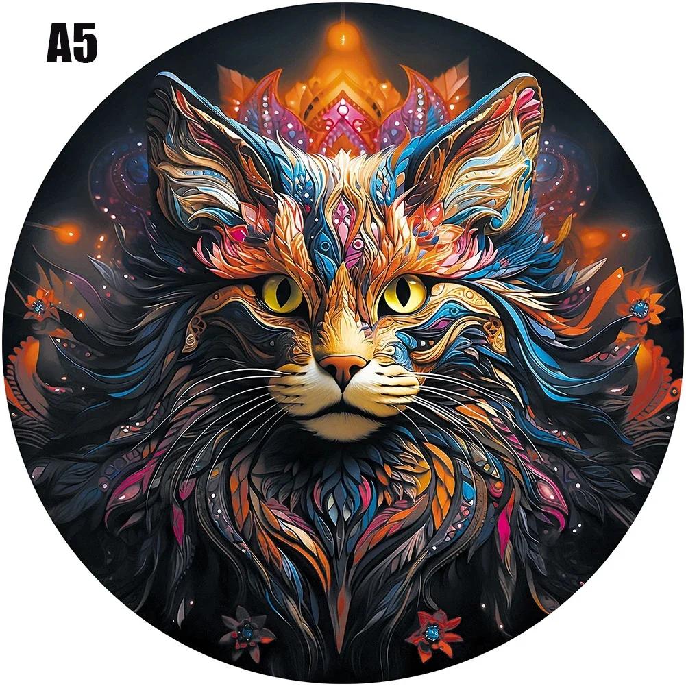 150pcs Animal Wooden Puzzle Ideal for Adults Children A3 A5 3D Wood DO-IT-YOURSELF Crafts Shaped Christmas Present Wooden Jigsaw Puzzle Box