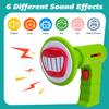 Children's Voice Changing Toy with 6 Sound Effects Role Playing Voice Speaker Handheld Amplifier Parody Fun Toy