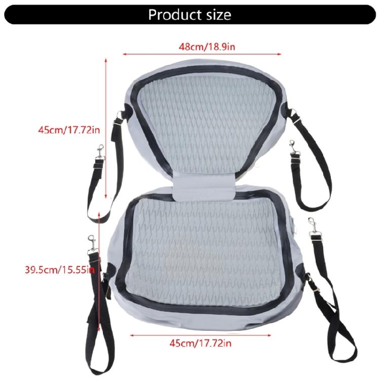 Adjustable Strap Canoes Backrest Seat Replacement Universals Paddle Board Seat for Canoeing Fishing Rafting Surfboard