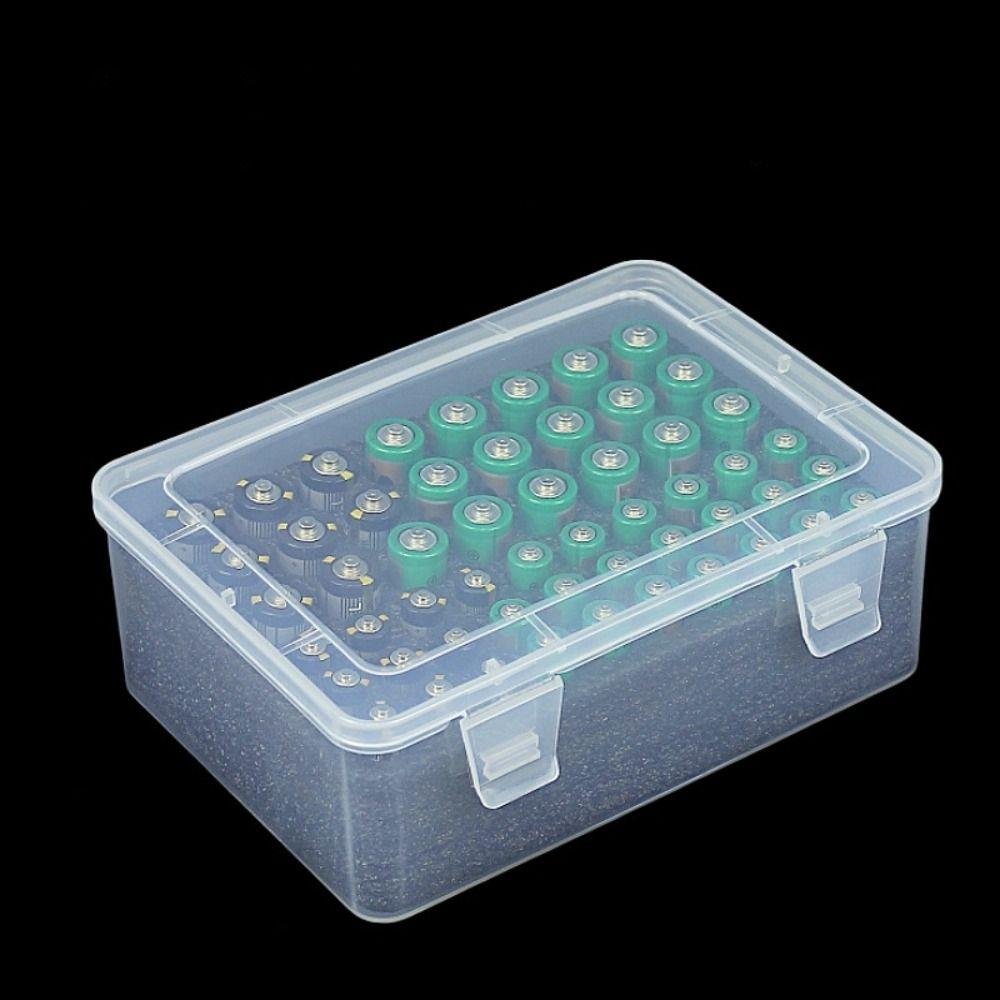 Shockproof Battery Storage Organizer Holder Moisture-proof Home Drawer Organization Dispenser