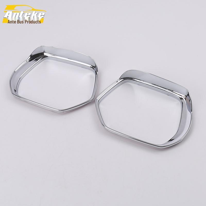 17 CRV Rearview Mirror Rain Eyebrow Bright Ring Decorative Patch