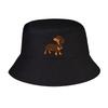 Playful Dachshund Heart Silhouette A FisherUnisex Hat Winter Cap