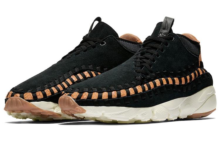 Nike Air Footscape Woven Chukka Prm 'Black' 446337-002