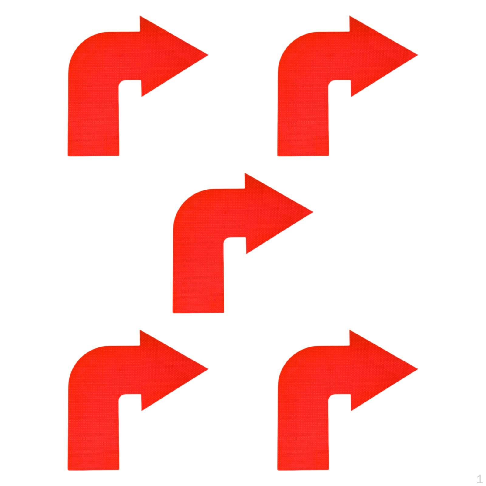 

5 Pack Corner Markers for Venue Line Indication And Training червоний