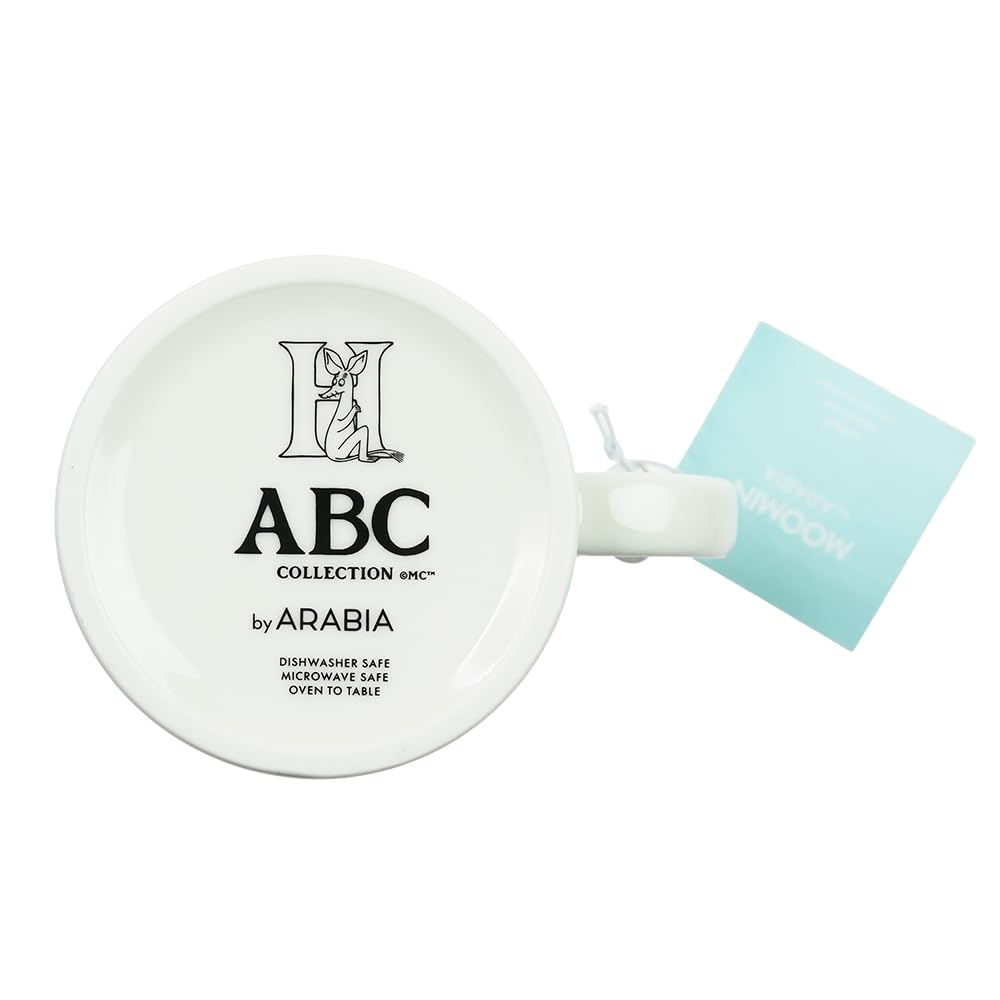 Arabia Moomin Alphabet Mug "H" 400ml [Parallel Import]