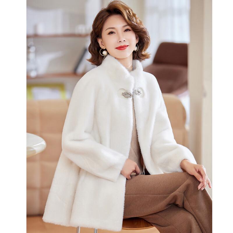 

Пастер Жіноче Зимове Пальто зі Штучного Хутра Норки зі Стійкою L