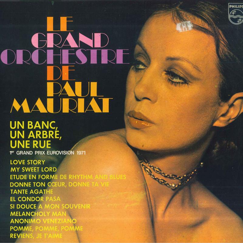 LP Record PAUL MAURIAT Un Banc Un Arbre Une Rue 6397030 PHILIPS Non Japan New Age Easy Listening Used