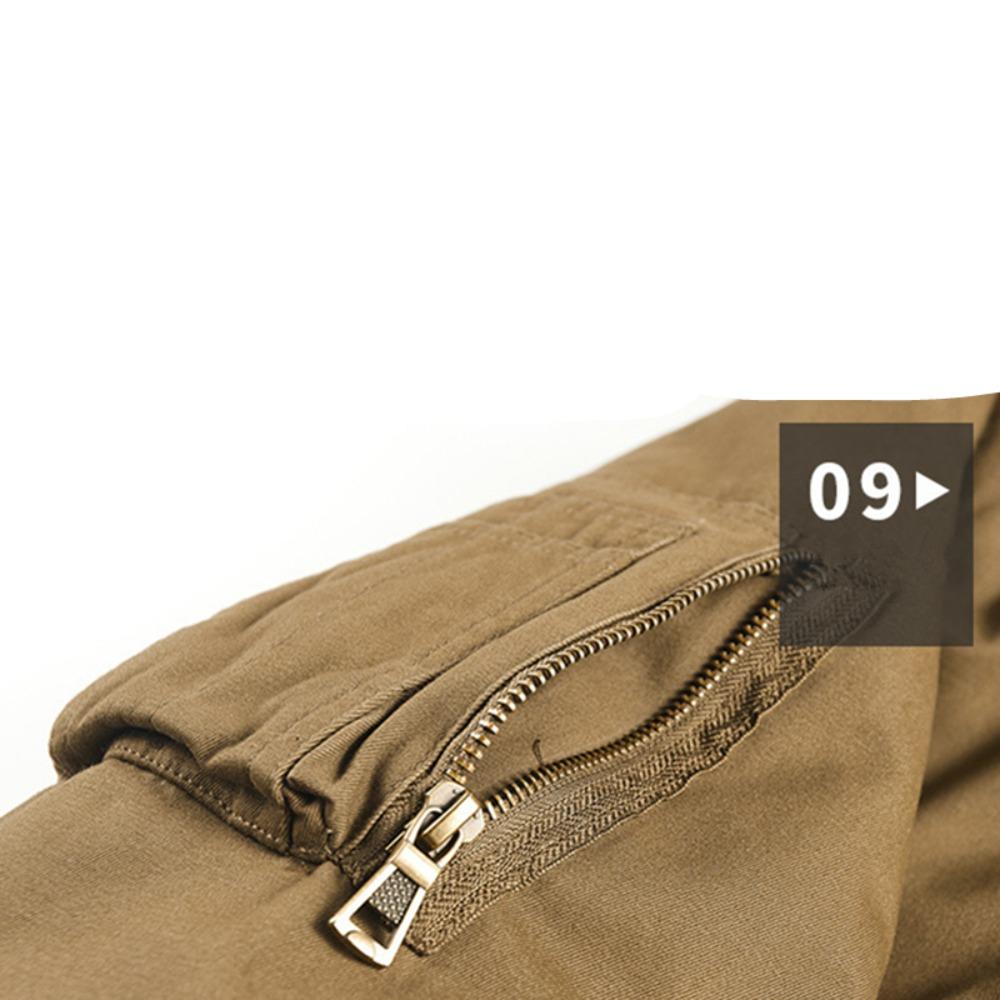 Winter Nieuwe Mannen Katoenen Jas Mannen Warm Dik Winddicht Jas Buiten Zakken Tactische Rits Parka Afneembare Capuchon Bomberjack Man