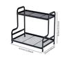 Countertop Organizer for Bathroom Decor Vanity Organizer Multipurpose 2 Layer for Makeup Bedroom Living Room Countertop Kitchen